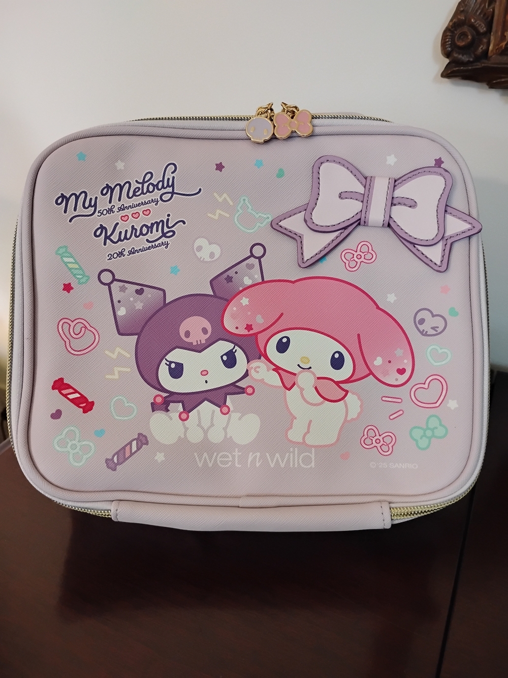 Sanrio My Melody & Kuromi Anniversary Edition Makeup Bag